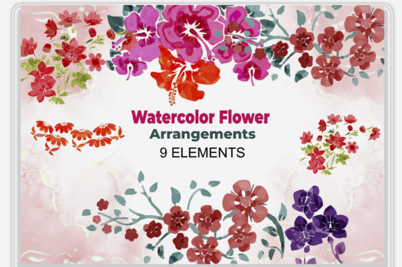 Discover Creative Watercolor Floral Clipart