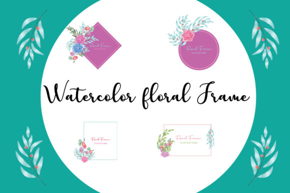 Embracing Elegance: The Rise of Watercolor Beautiful Floral Frames in Modern Design