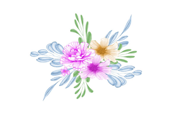 Enhance Your Creative Projects with Digital Clipart Floral Watercolor 18