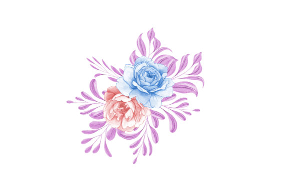 Enhance Your Designs with Digital Clipart Floral Watercolor 12