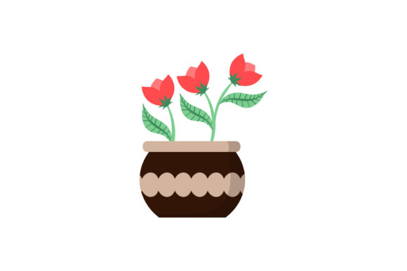 Exploring the Versatility of Botanical Floral Pot Vector for Creative Projects
