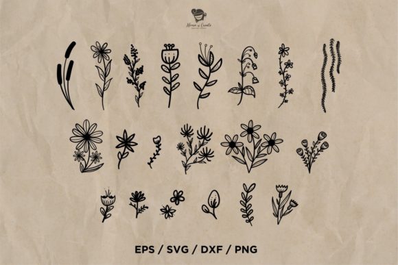 Floral and Branches Set: A Versatile Tool for Creative Projects