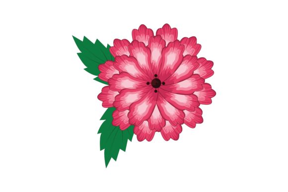 Pink Floral Vector for Creative Designs