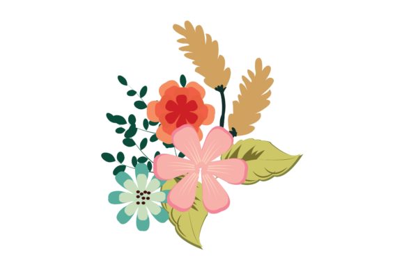Red Floral Flower Pattern for Creative Projects